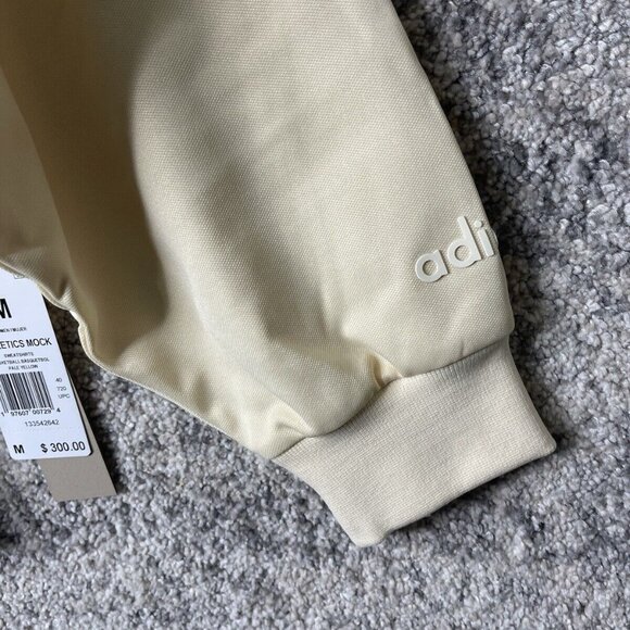 Fear of God Adidas Athletics Mock Pale Yellow Sweatshirt Women’s Medium IS8714 - Picture 8 of 16